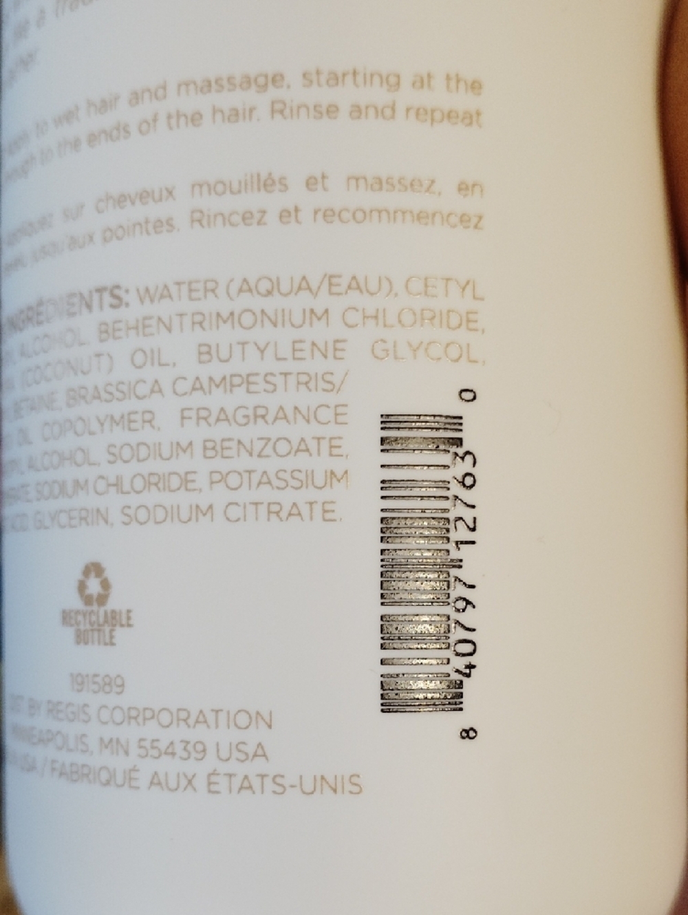Blossom Coconut Conditioning Wash - Cream/Gold Luxury Hair Care New - Picture 11 of 11